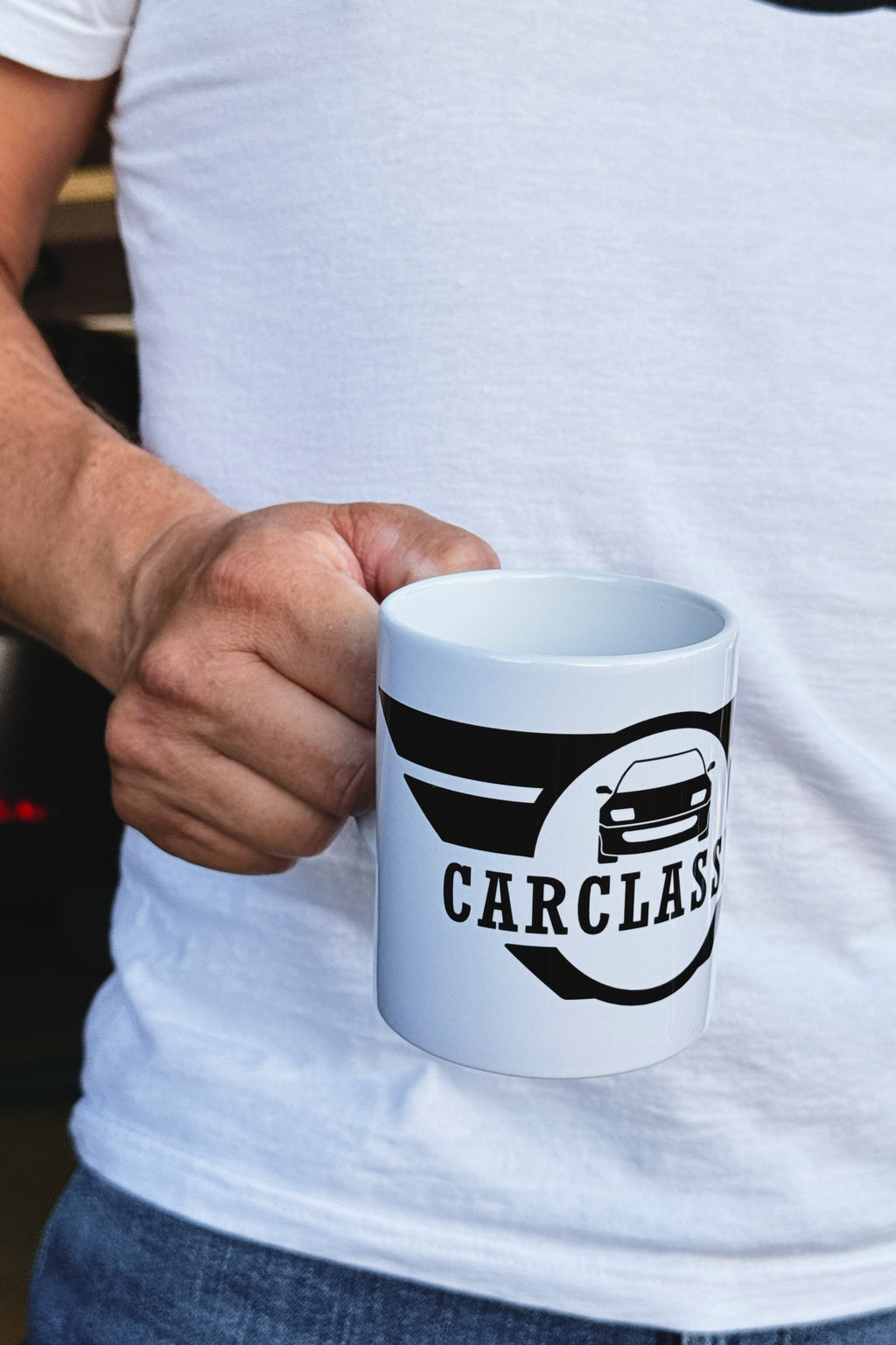 Carclassics Fehér Bögre