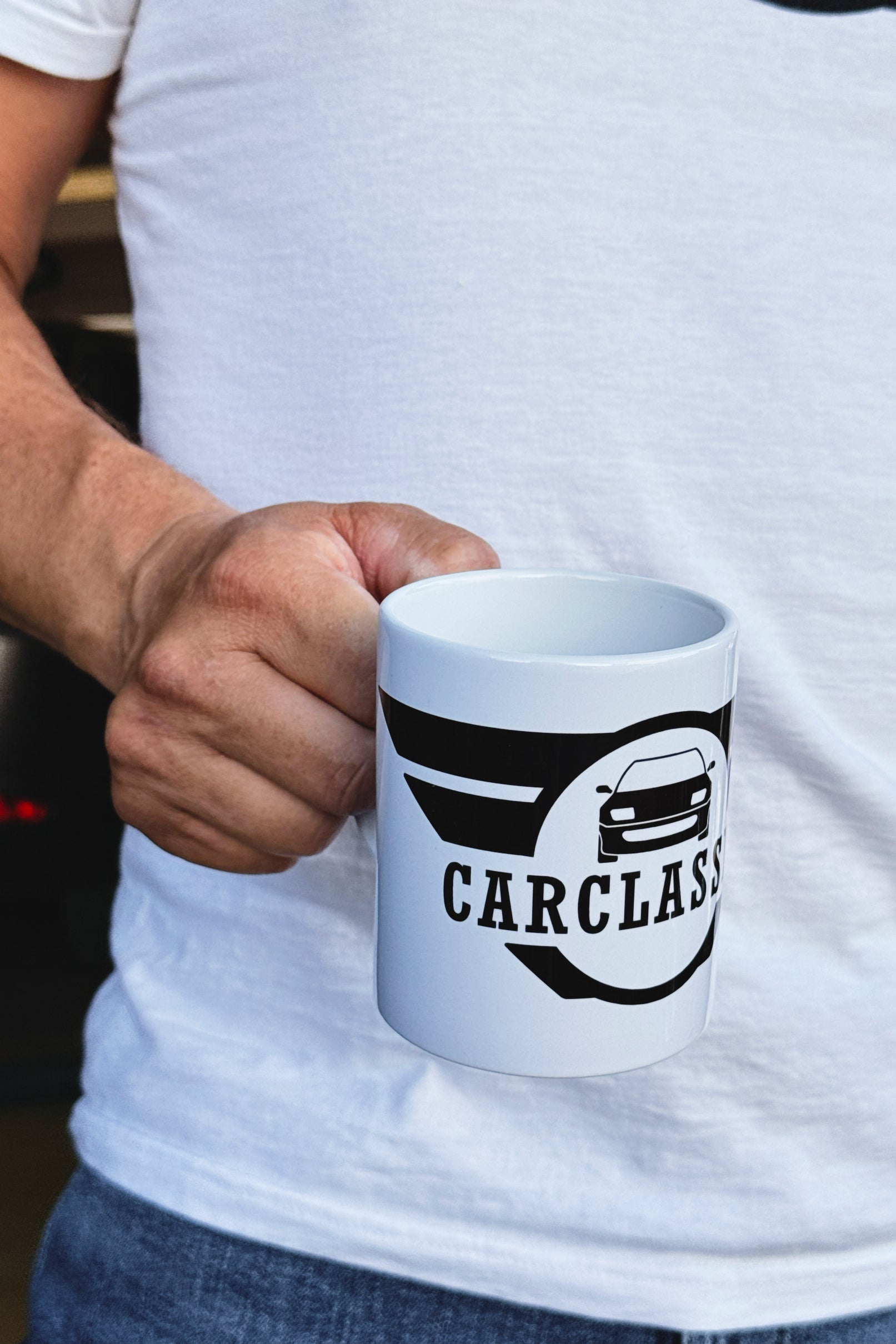 Carclassics Fehér Bögre