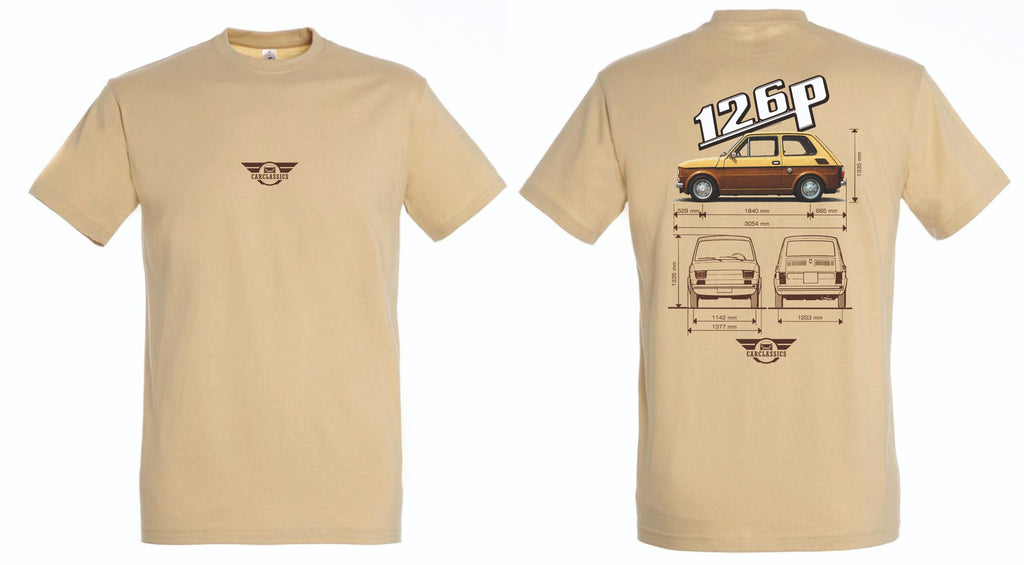 Carclassics Polski 126 P Kereknyakú Póló