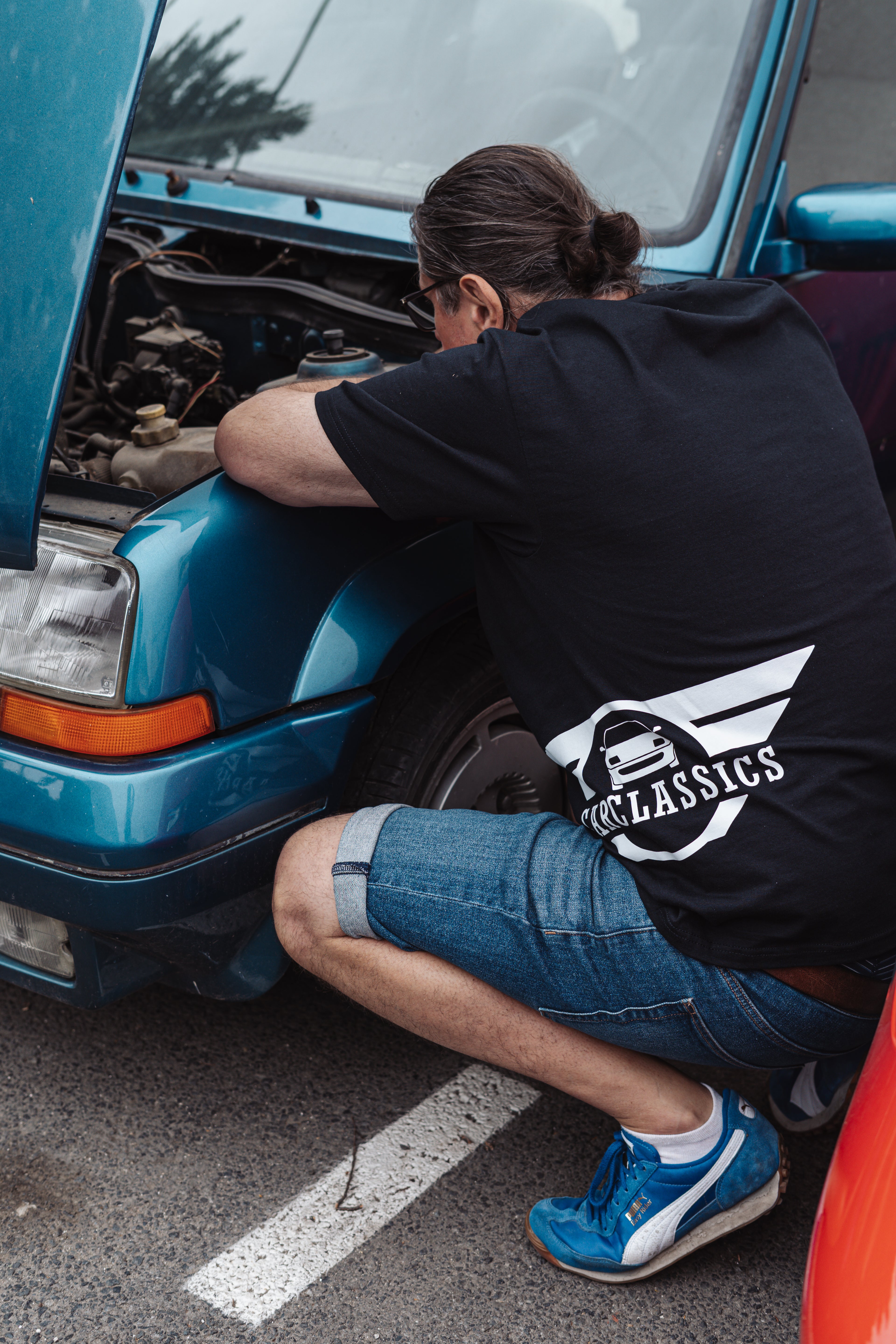 Carclassics Logó Kereknyakú Póló