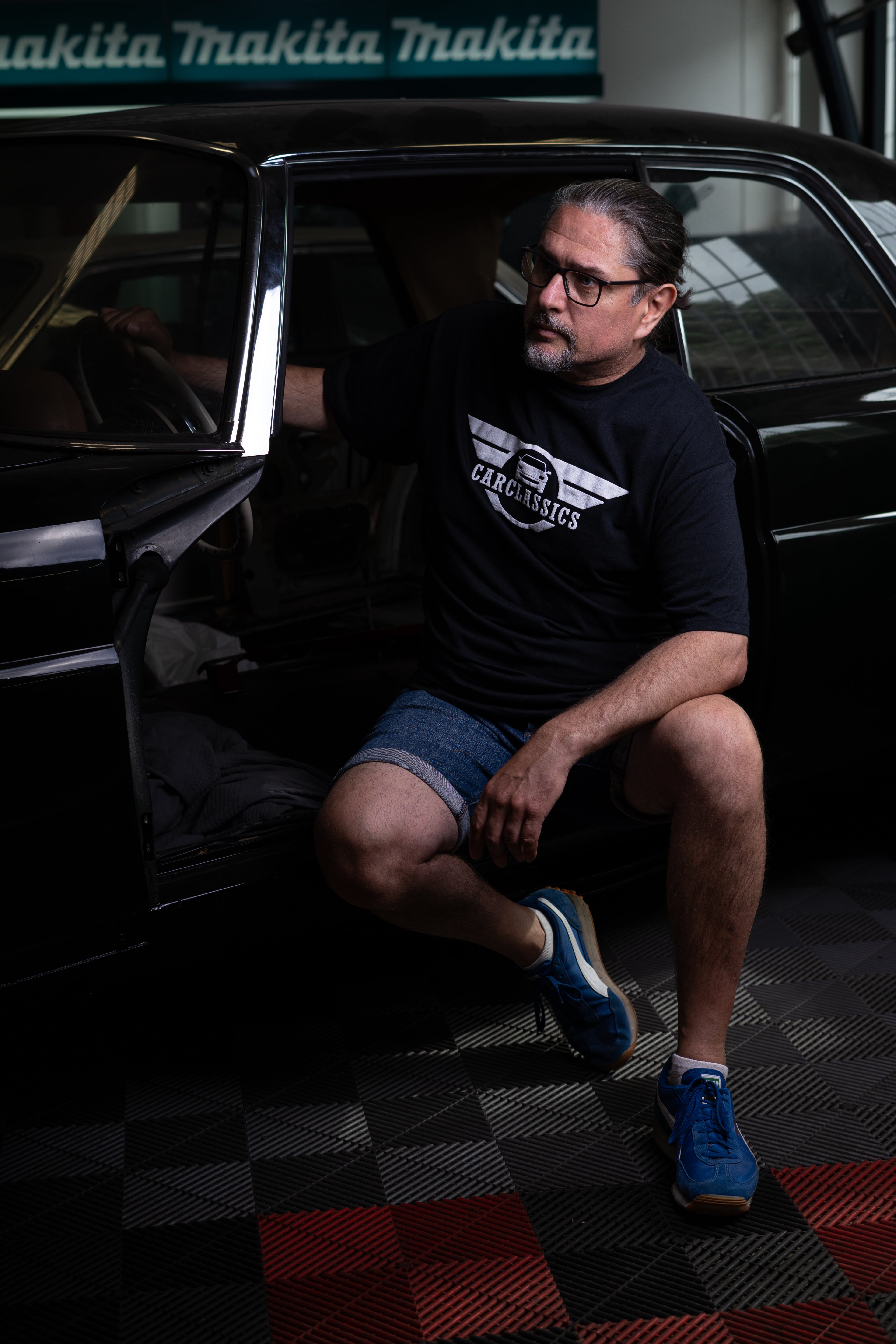 Carclassics Puffy Logó Kereknyakú Póló