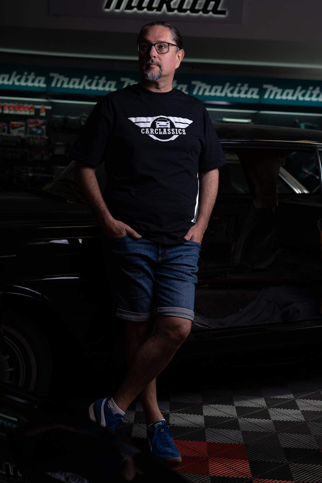 Carclassics Puffy Logó Kereknyakú Póló