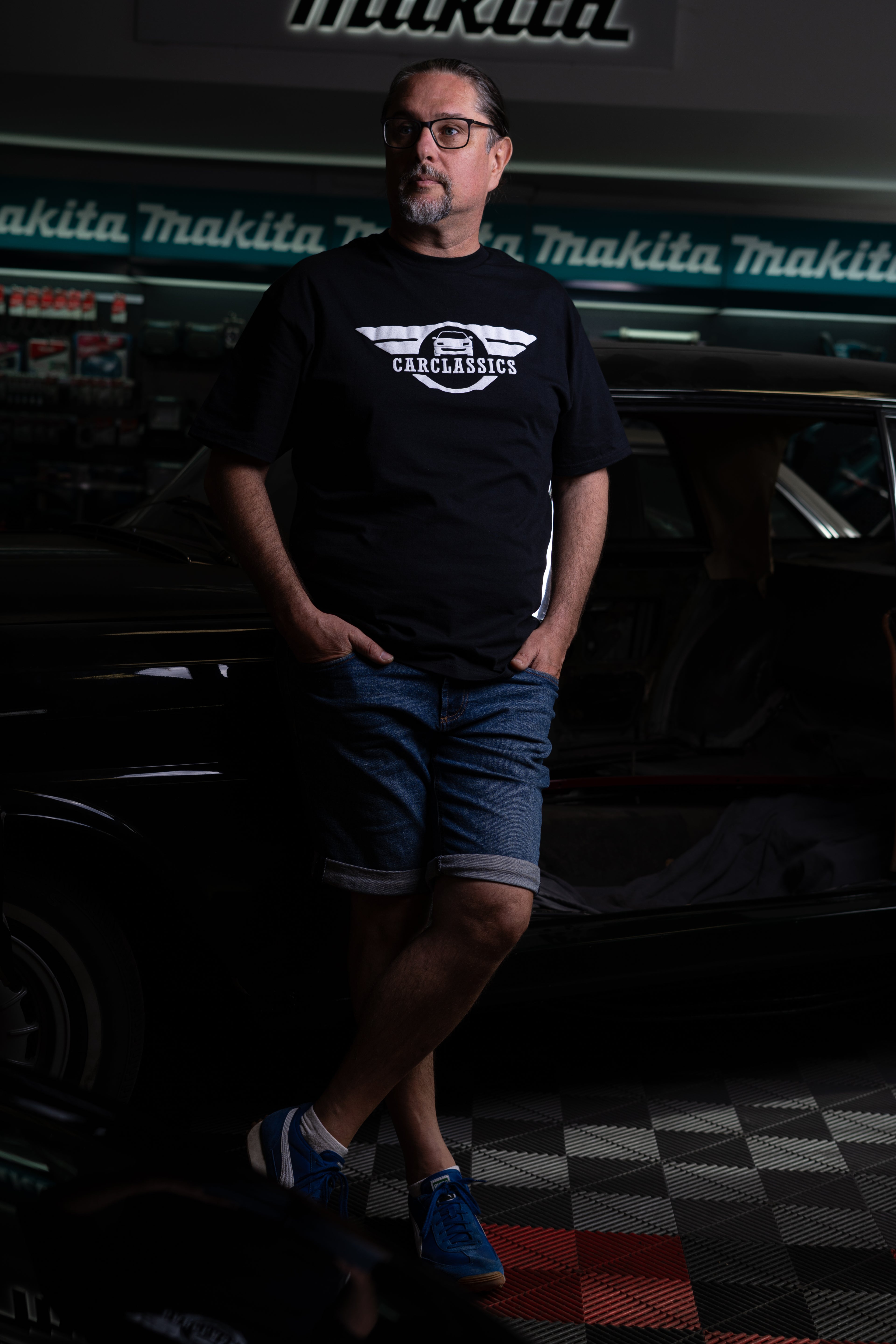 Carclassics Puffy Logó Kereknyakú Póló