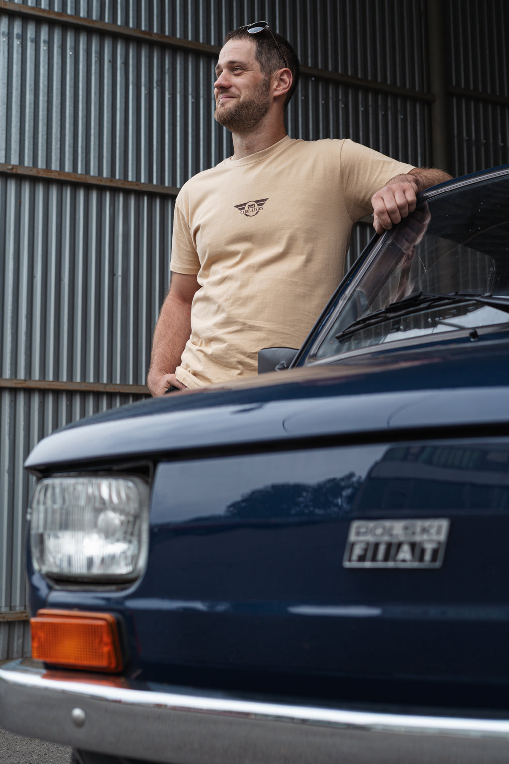 Carclassics Polski 126 P Kereknyakú Póló