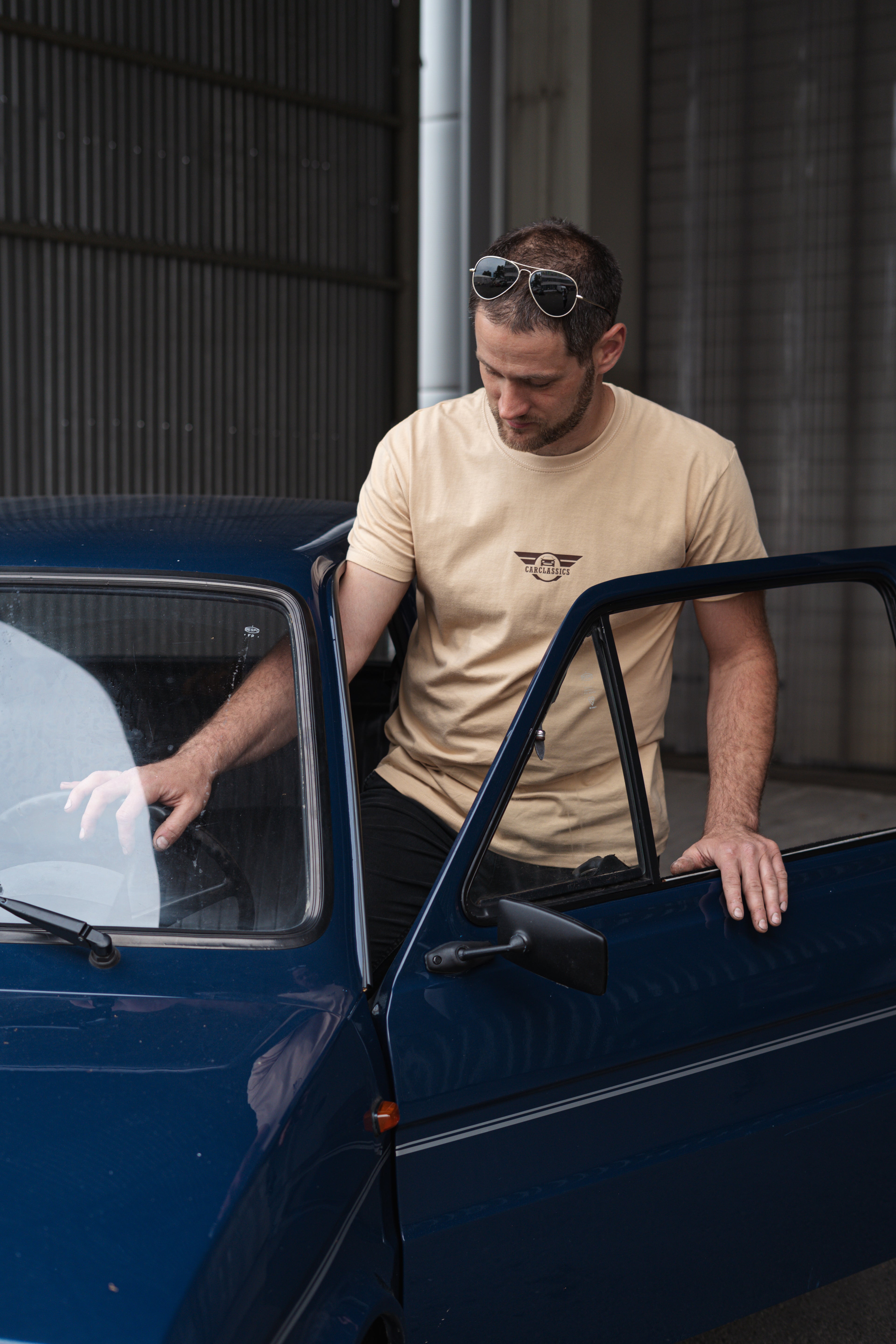 Carclassics Polski 126 P Kereknyakú Póló