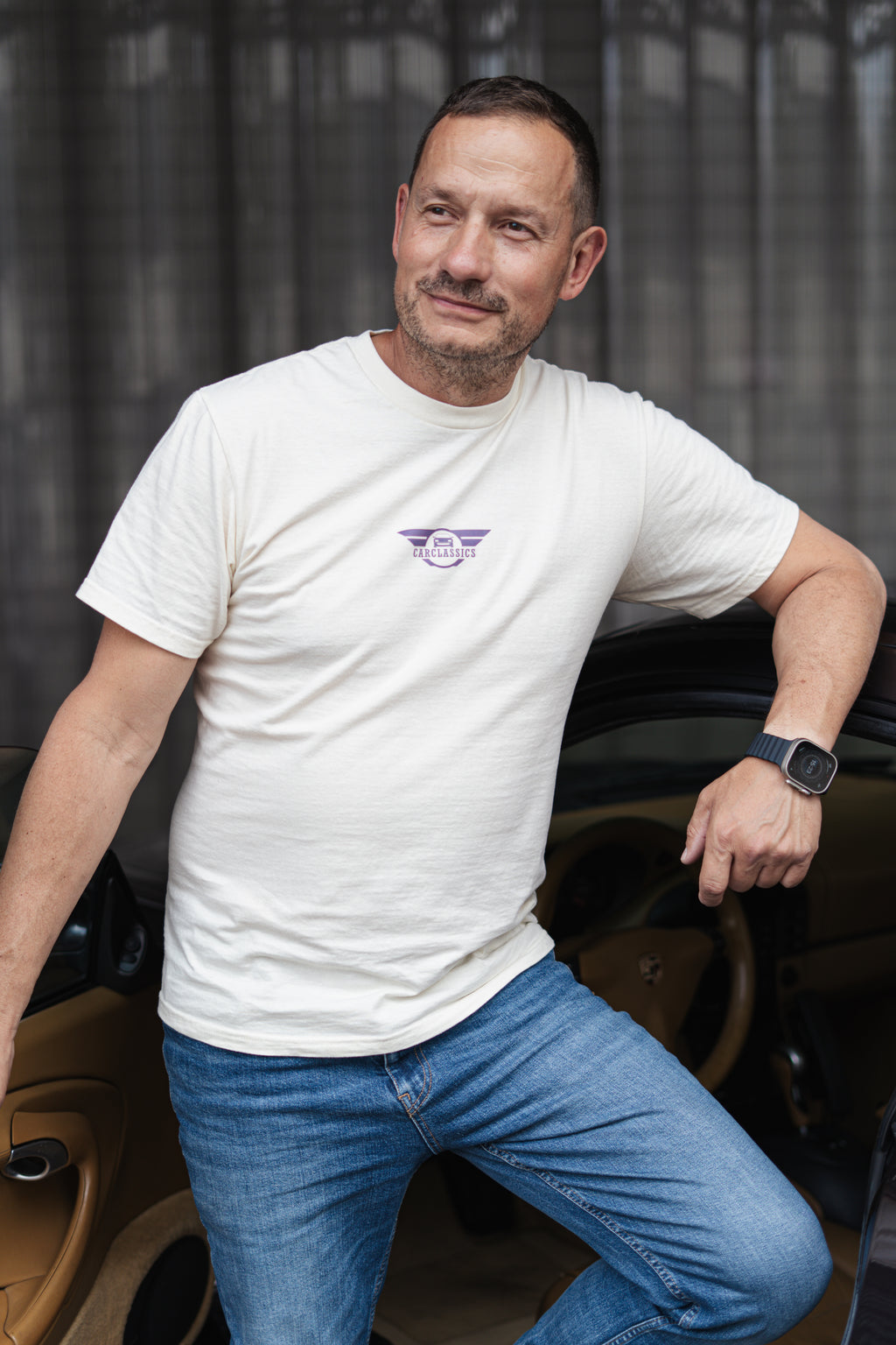 Carclassics Porsche 911 Kereknyakú Póló