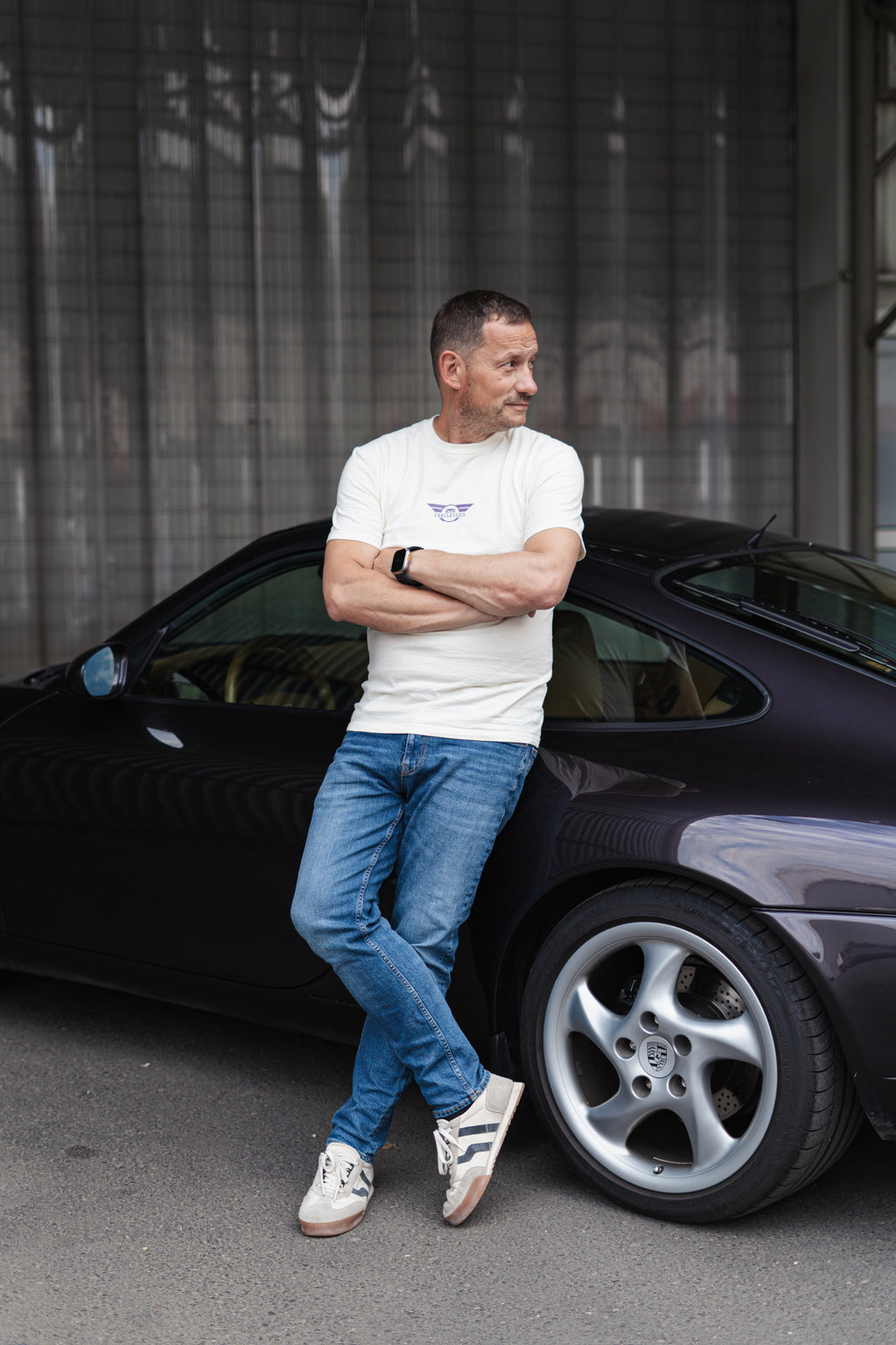 Carclassics Porsche 911 Kereknyakú Póló