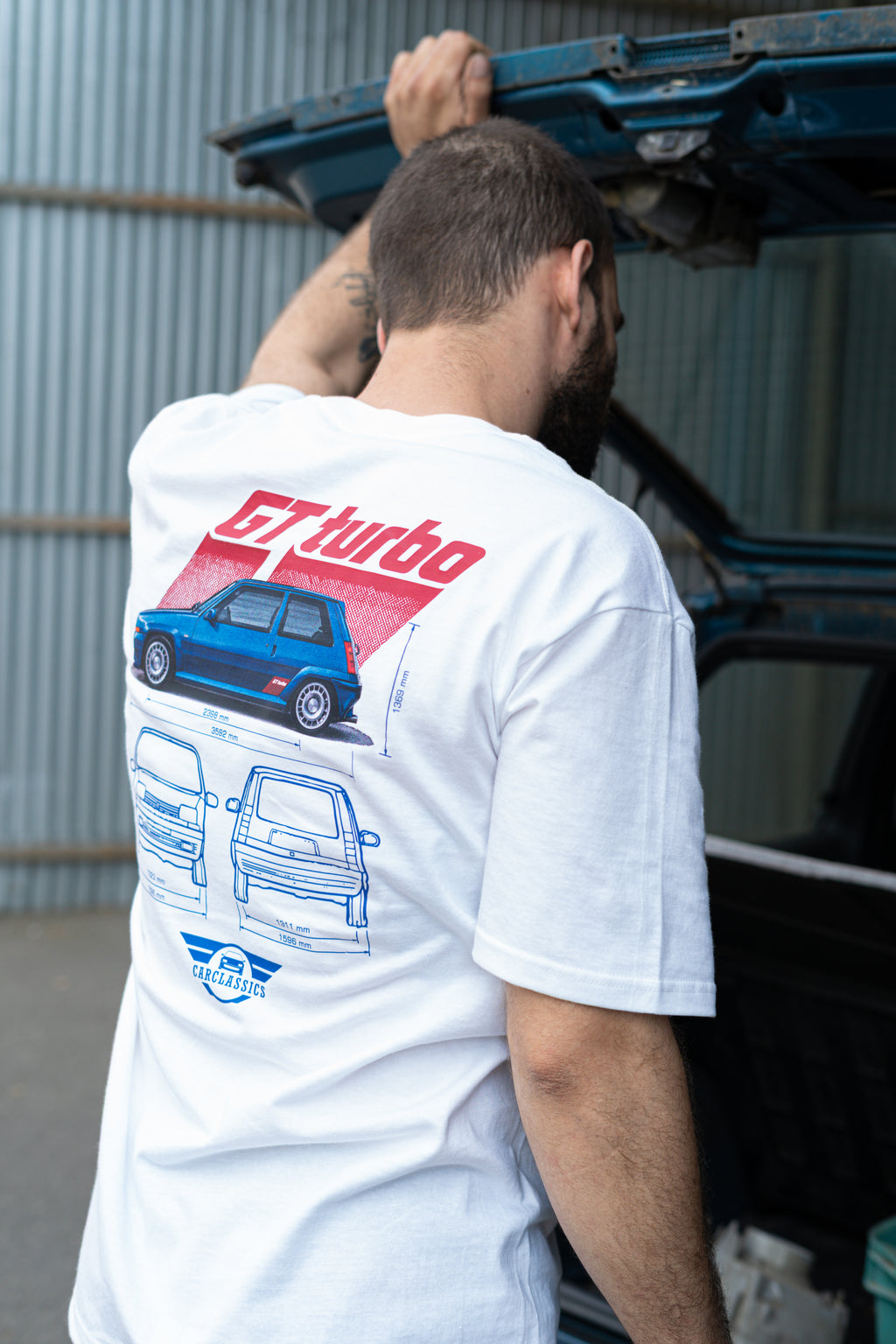 Carclassics Renault GT Turbo Kereknyakú Póló