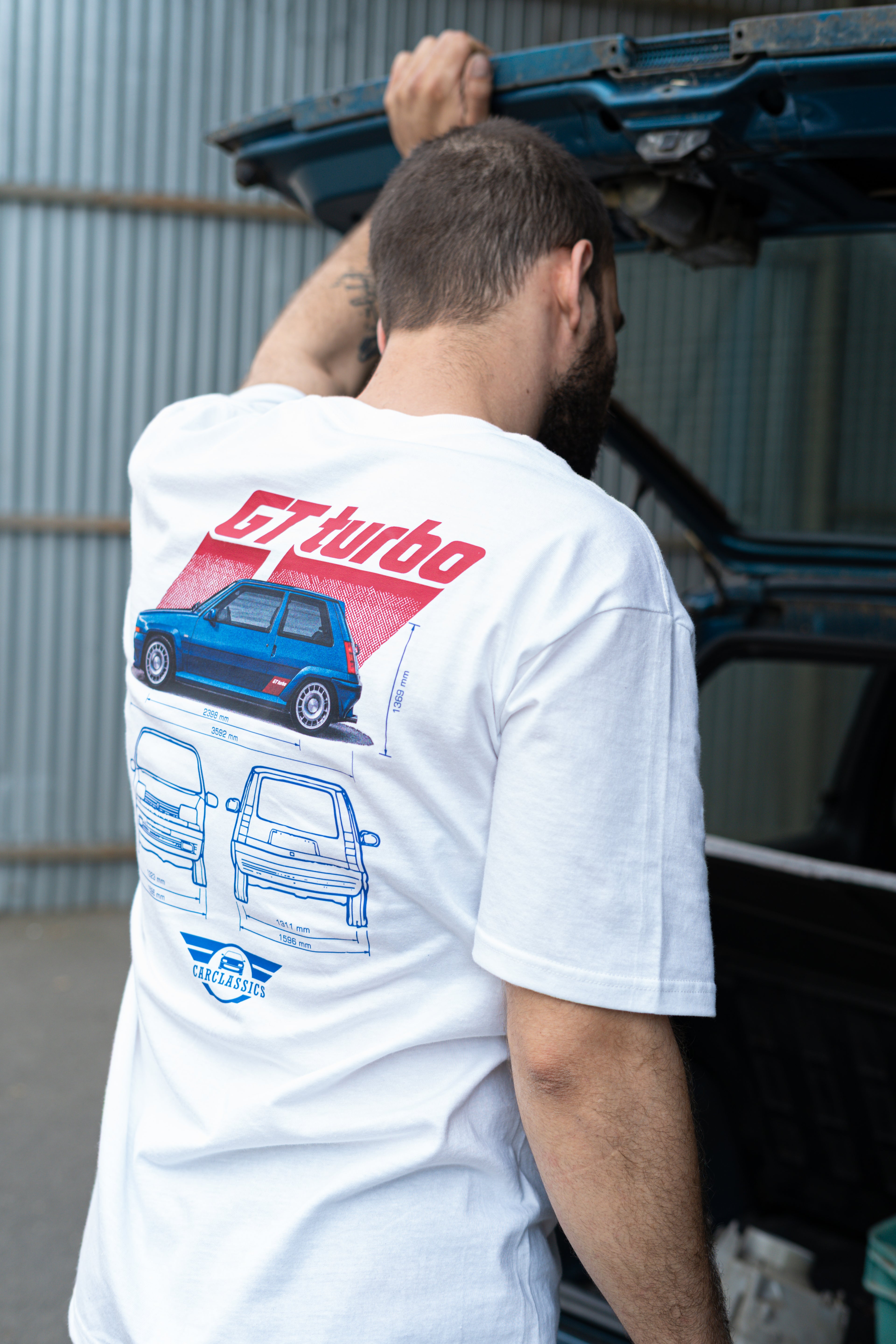 Carclassics Renault GT Turbo Kereknyakú Póló